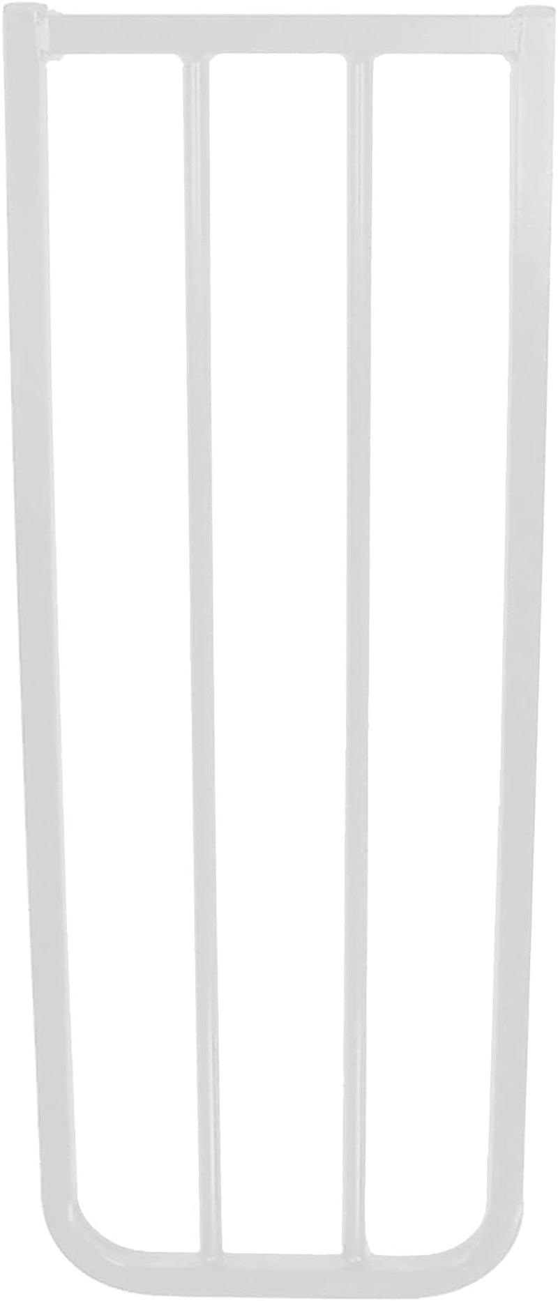 BX1 Baby Gate Extension - Fits  Safety Gates - 10.5 Inch Wide Dog Gate Extension - White